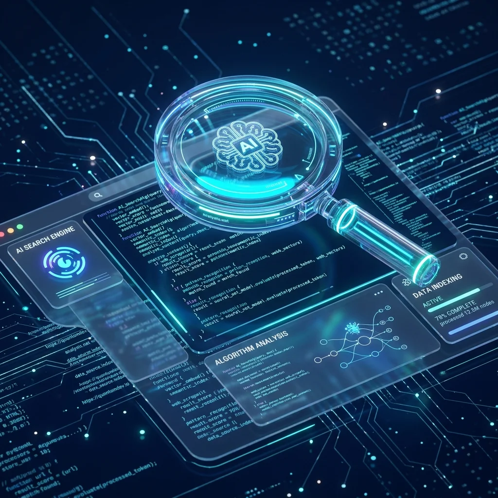 AI Agentic SEO Keresőmotor koncepció